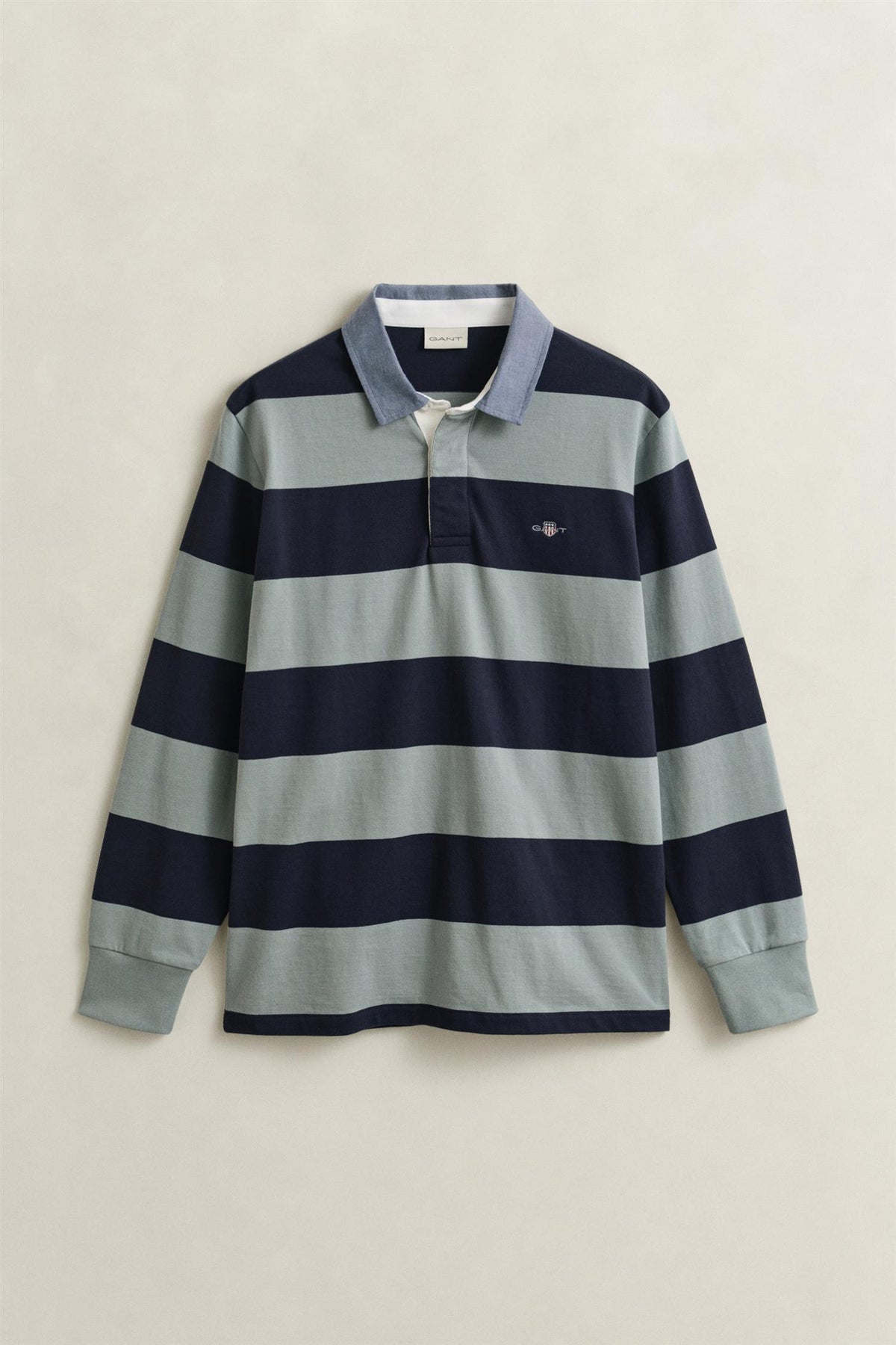 Reg Chambray Stripe Heavy Rugger
