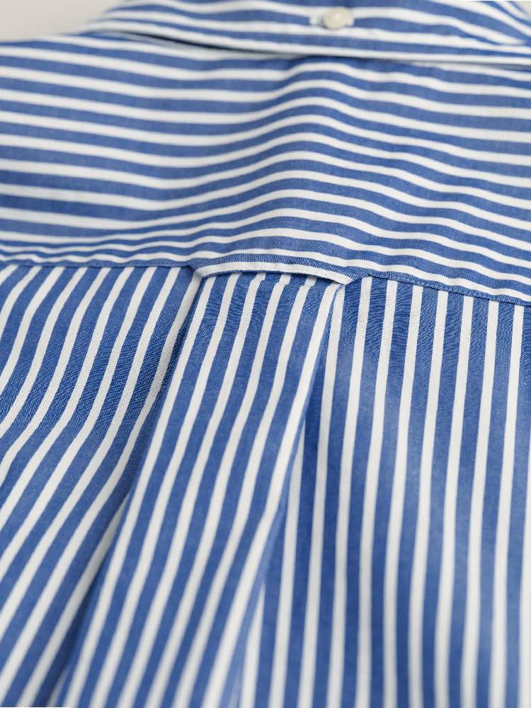 Reg Classic Poplin Stripe Shirt