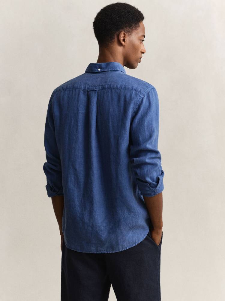 Reg Gmnt Dyed Linen Shirt