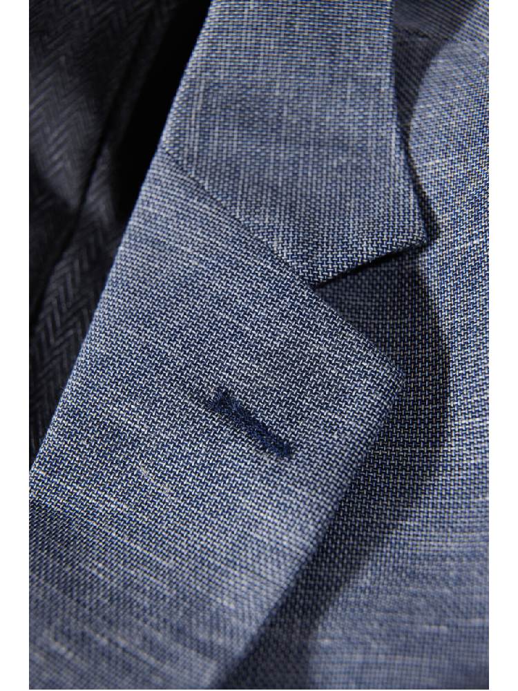 Linen mix blazer