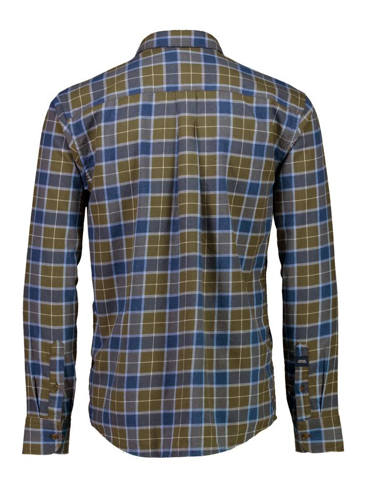 Checked L/S shirt