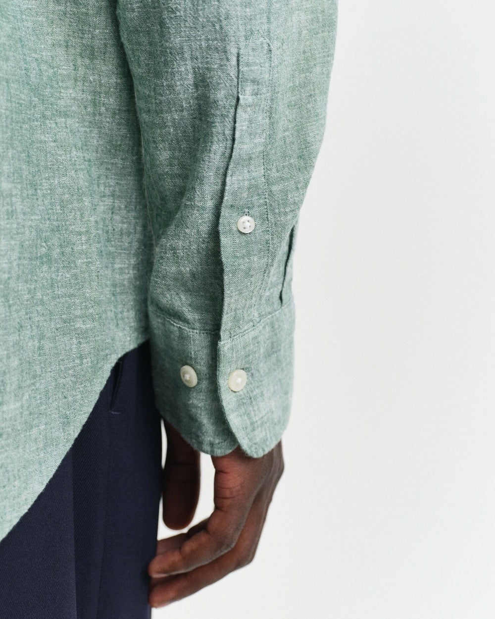 REG COTTON LINEN SHIRT
