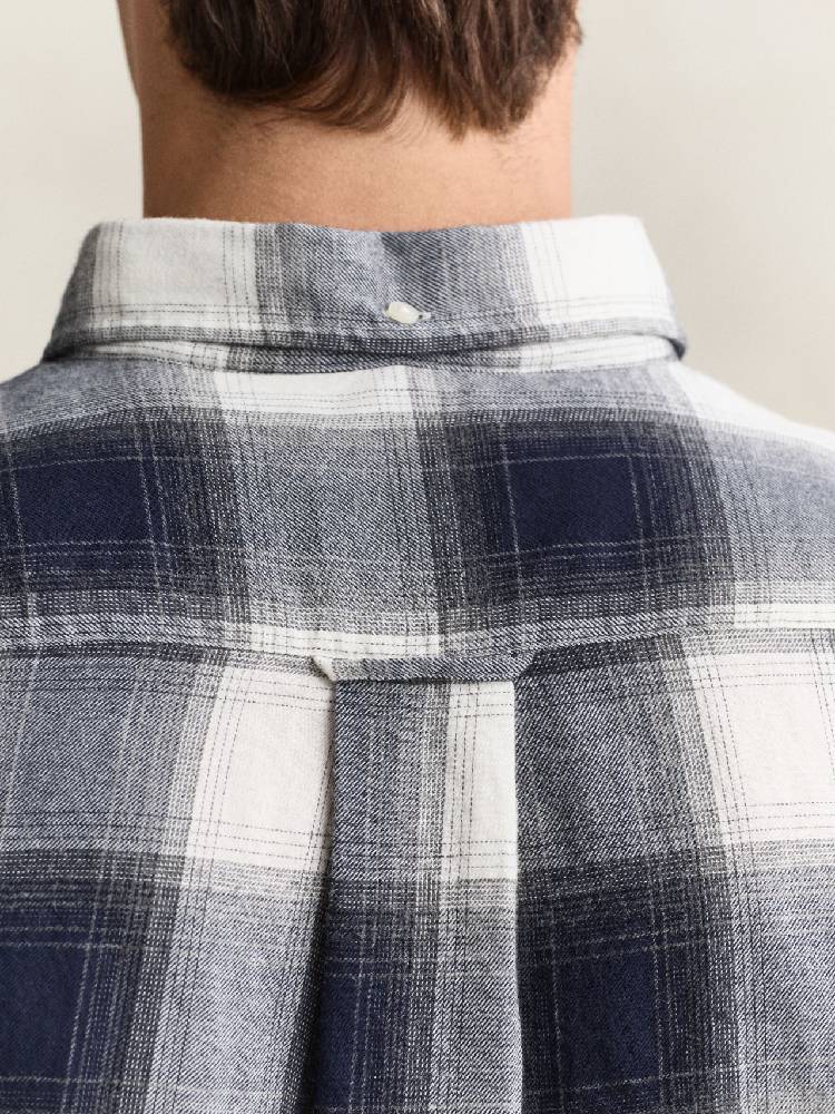 Reg Windblown Flannel Check Shirt