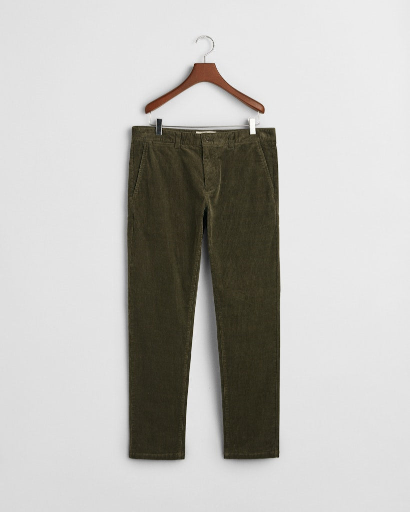 SLIM CORD CHINOS