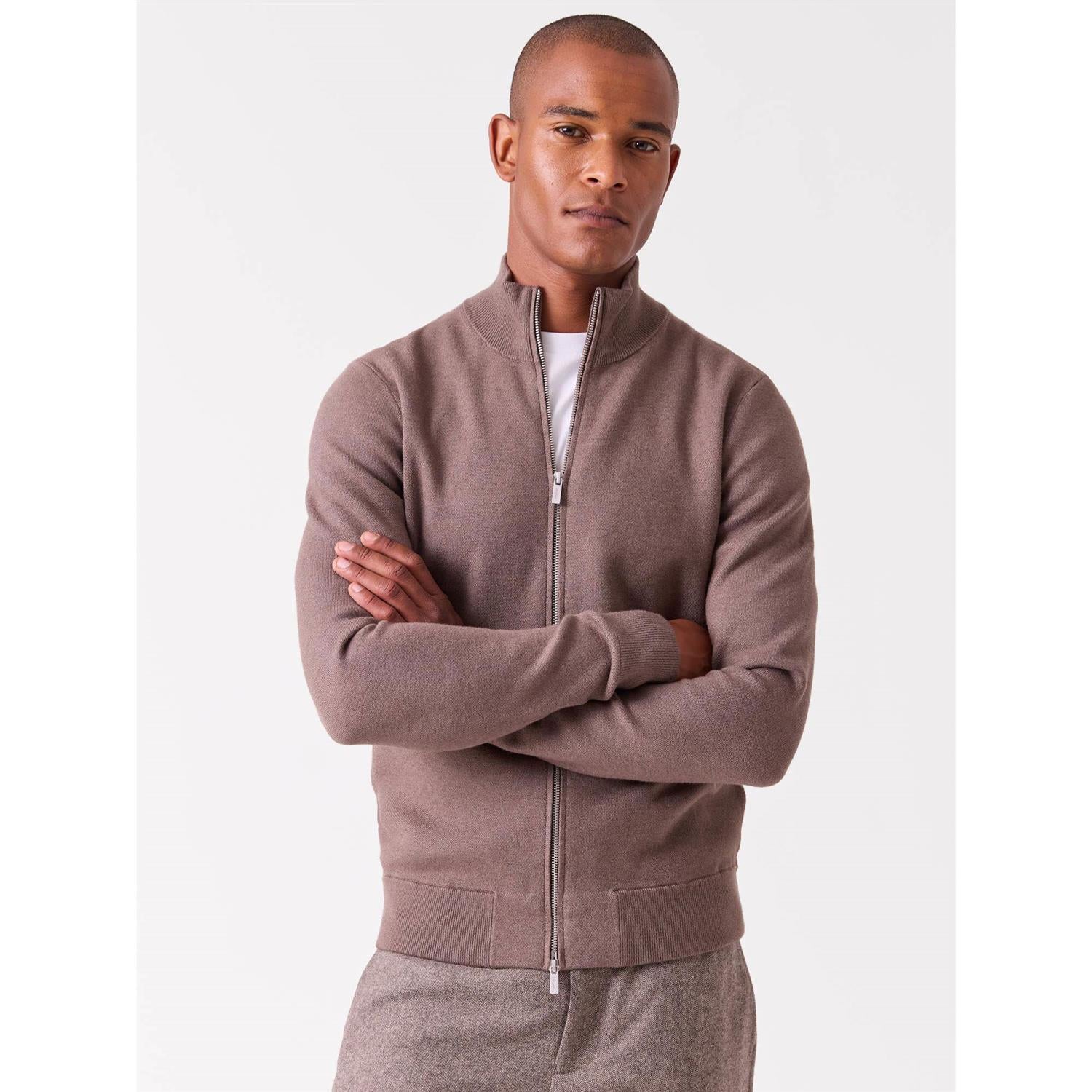 Thompson Zip Cardigan