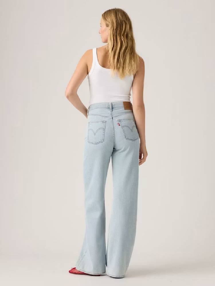 RIBCAGE WIDE LEG H223 OF COURSE STONE