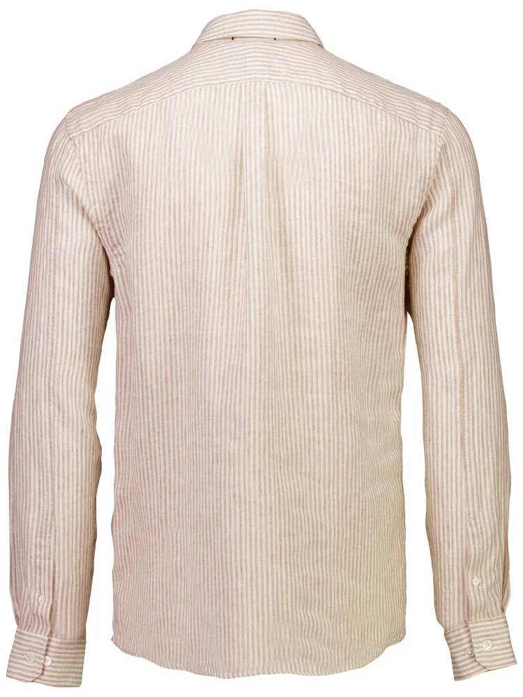 Pure linen L/S shirt