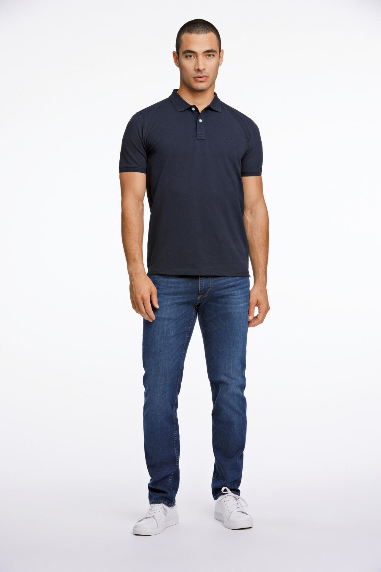 Stretch polo tee S/S