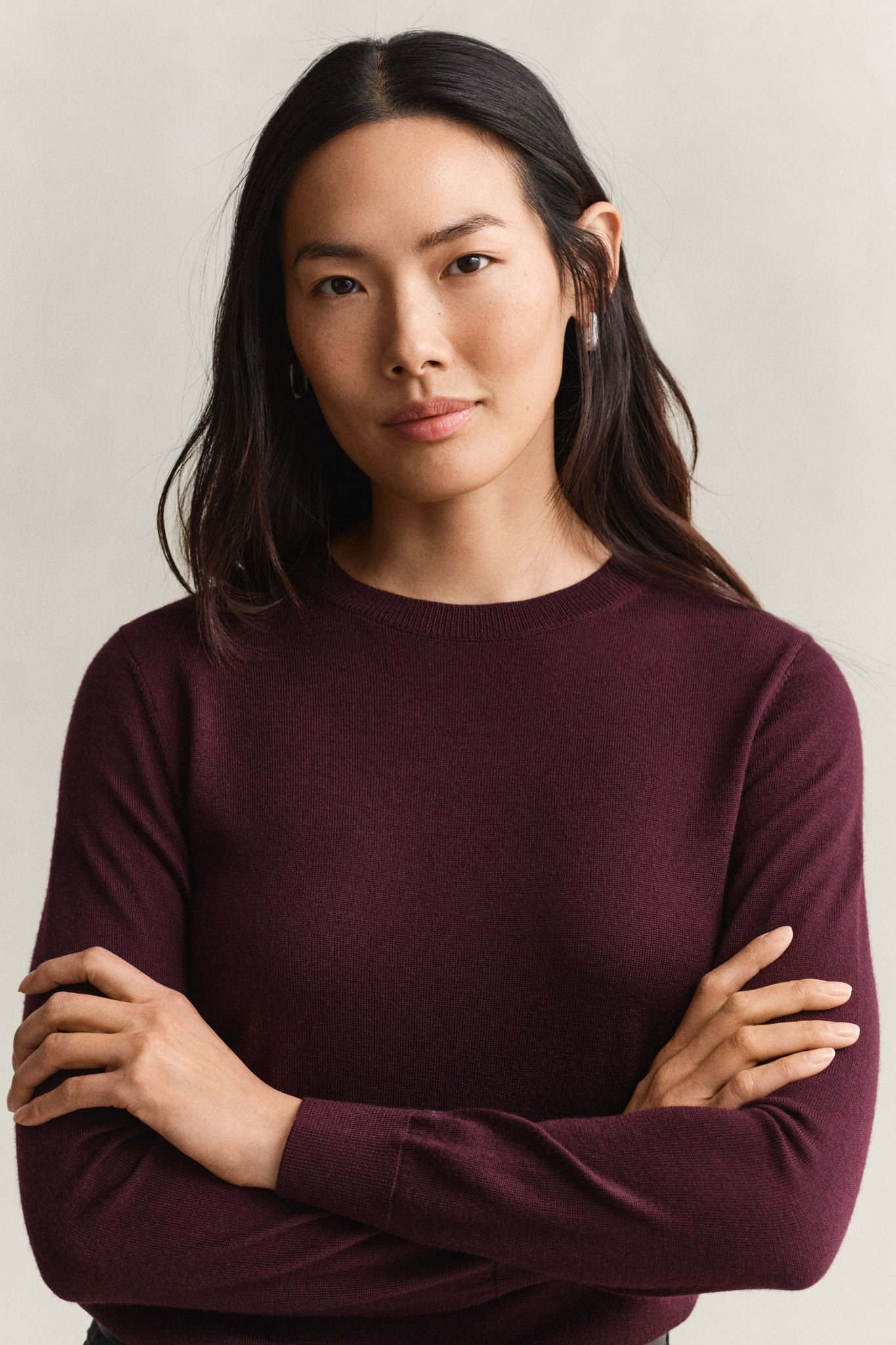 Extrafine Merino Wool C-Neck