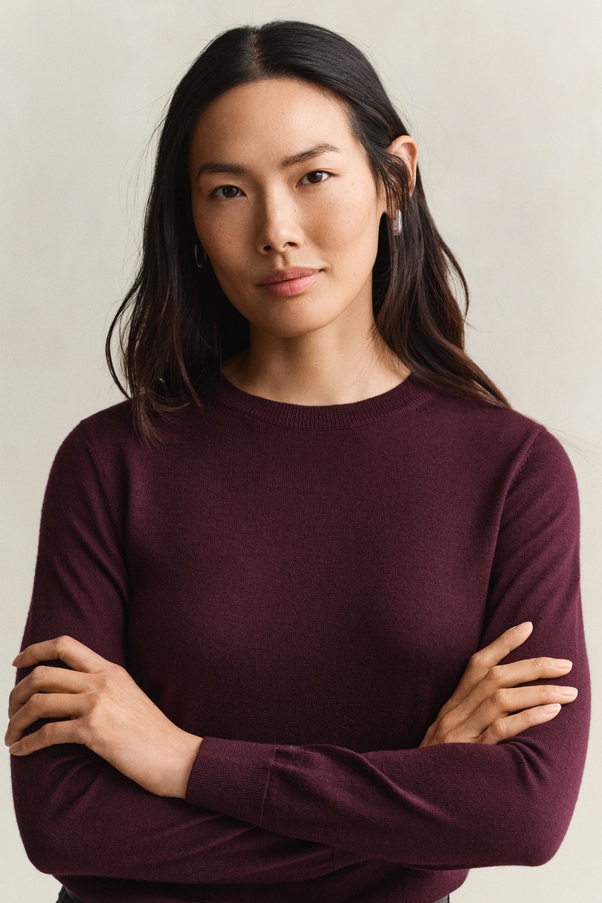 Extrafine Merino Wool C-Neck