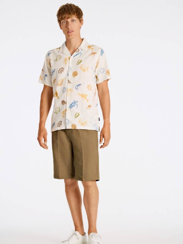 Cotton/Viscose blend S/S shirt