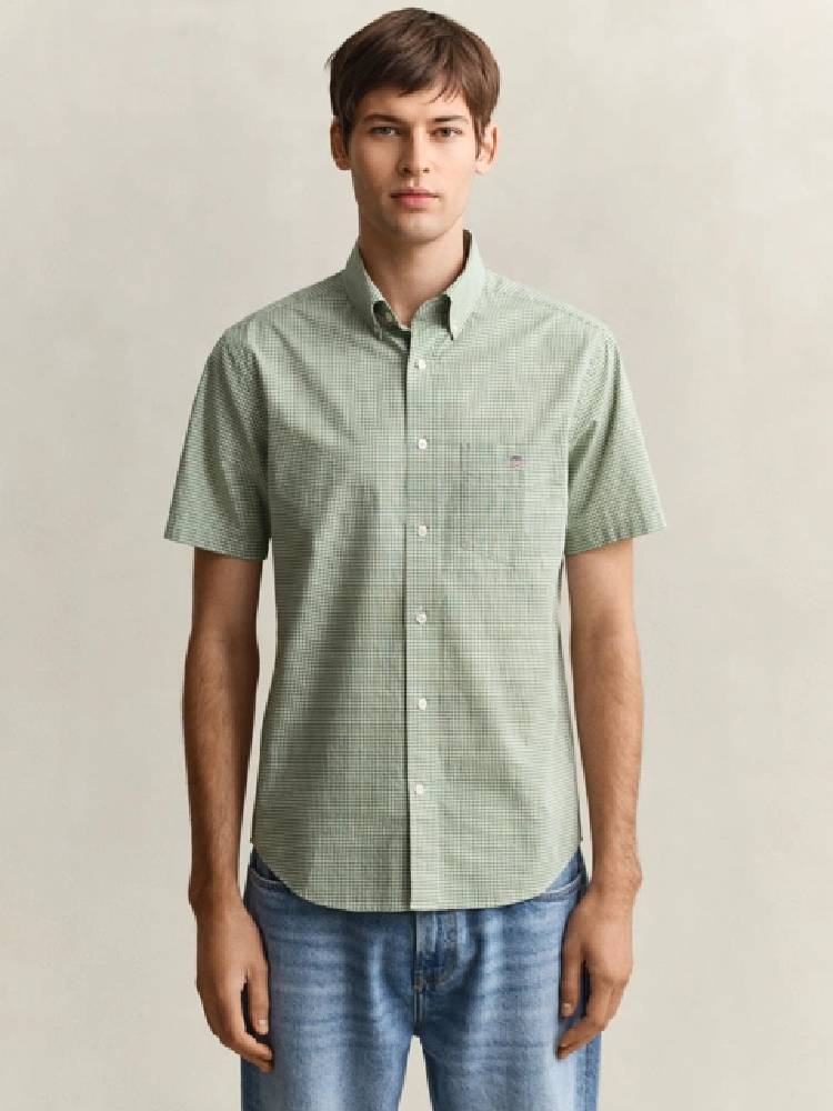 Reg Classic Poplin Ss Shirt