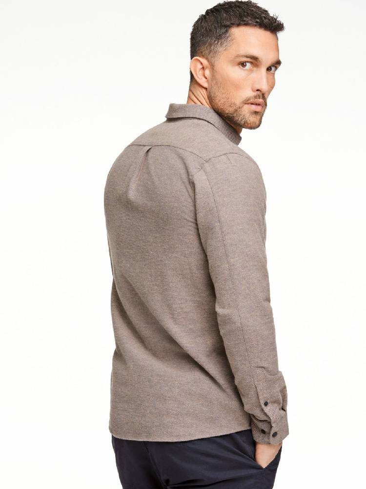 Brushed Twill Shirt L/s