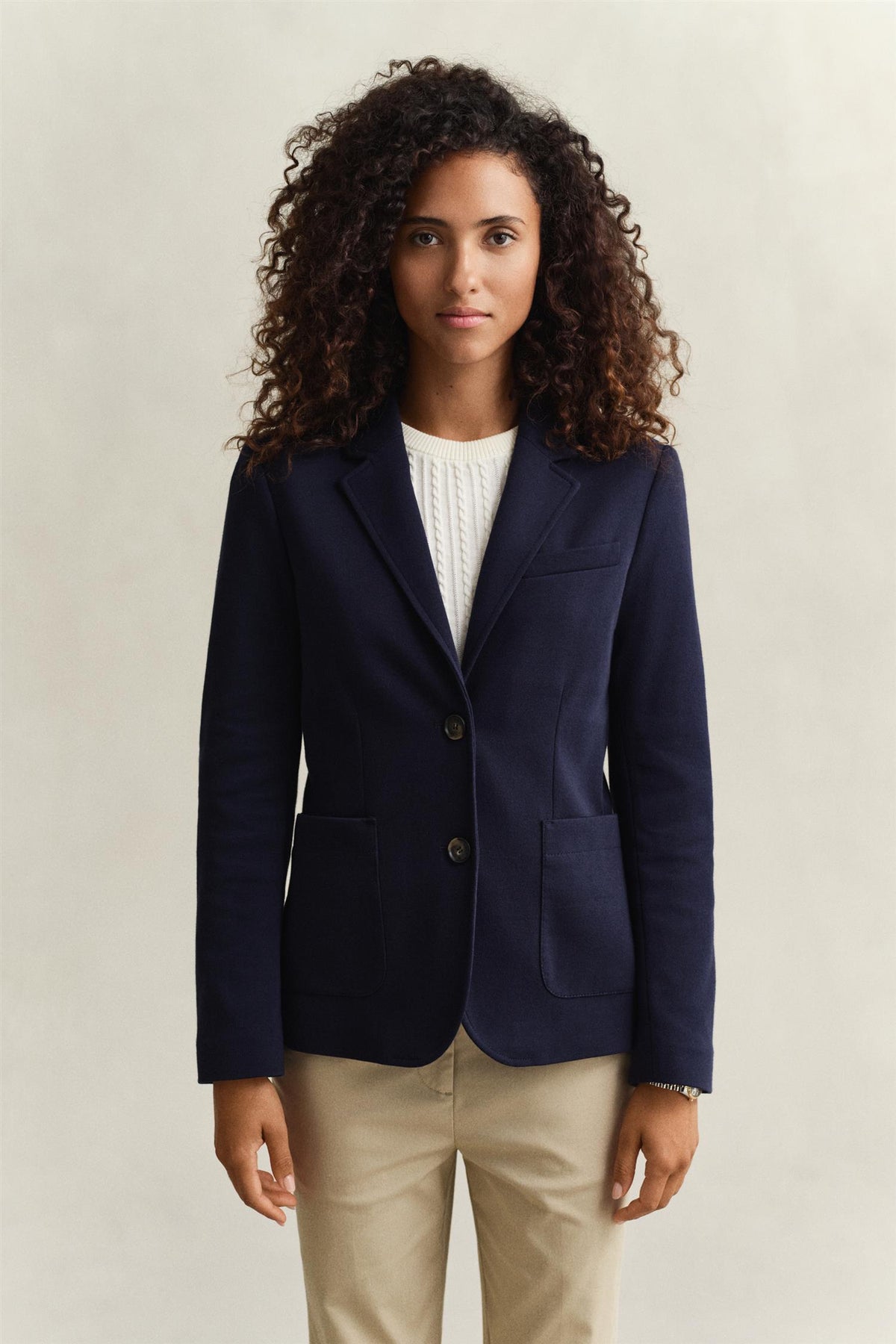 Slim Pique Blazer