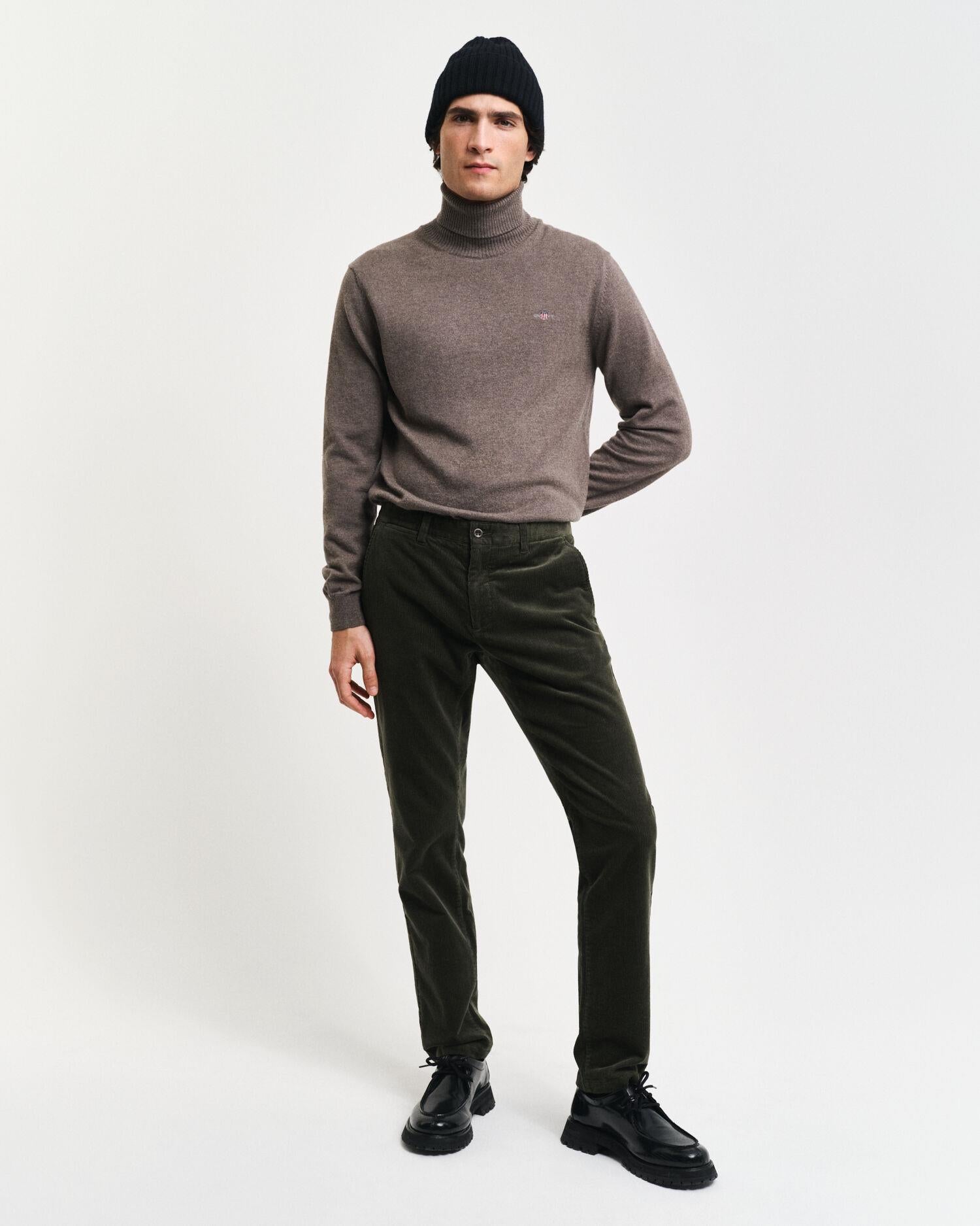 SLIM CORD CHINOS