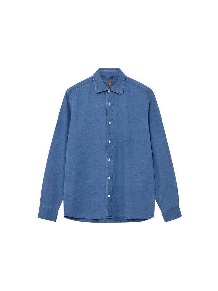 Mmgmarco Oxford Indigo Shirt