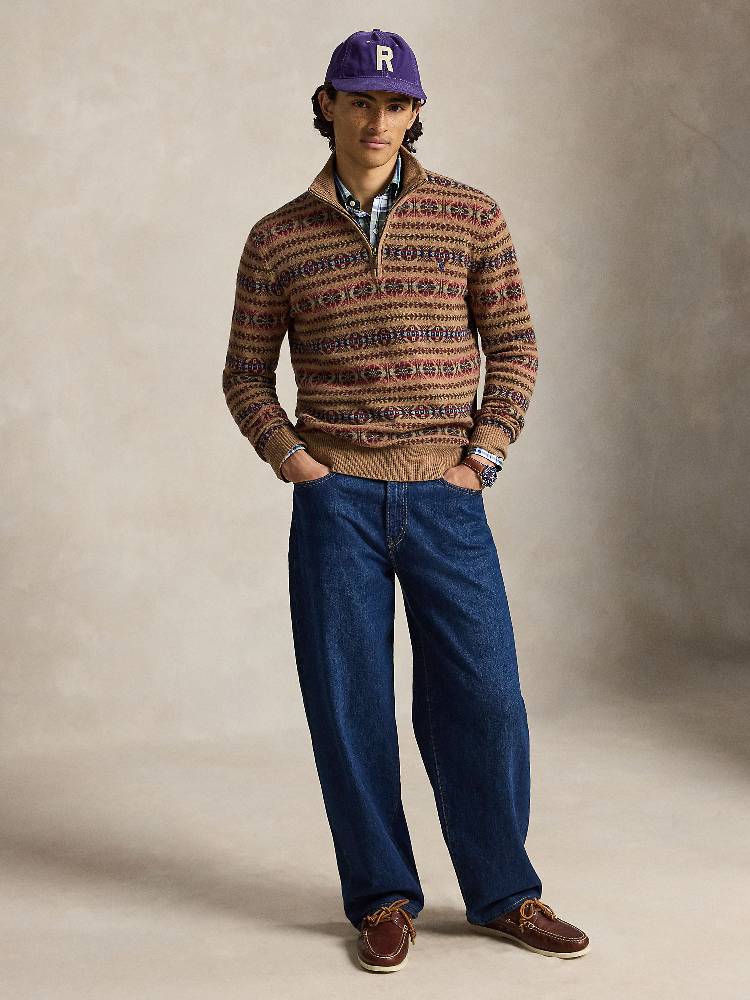 SWEATER-HALF ZIP