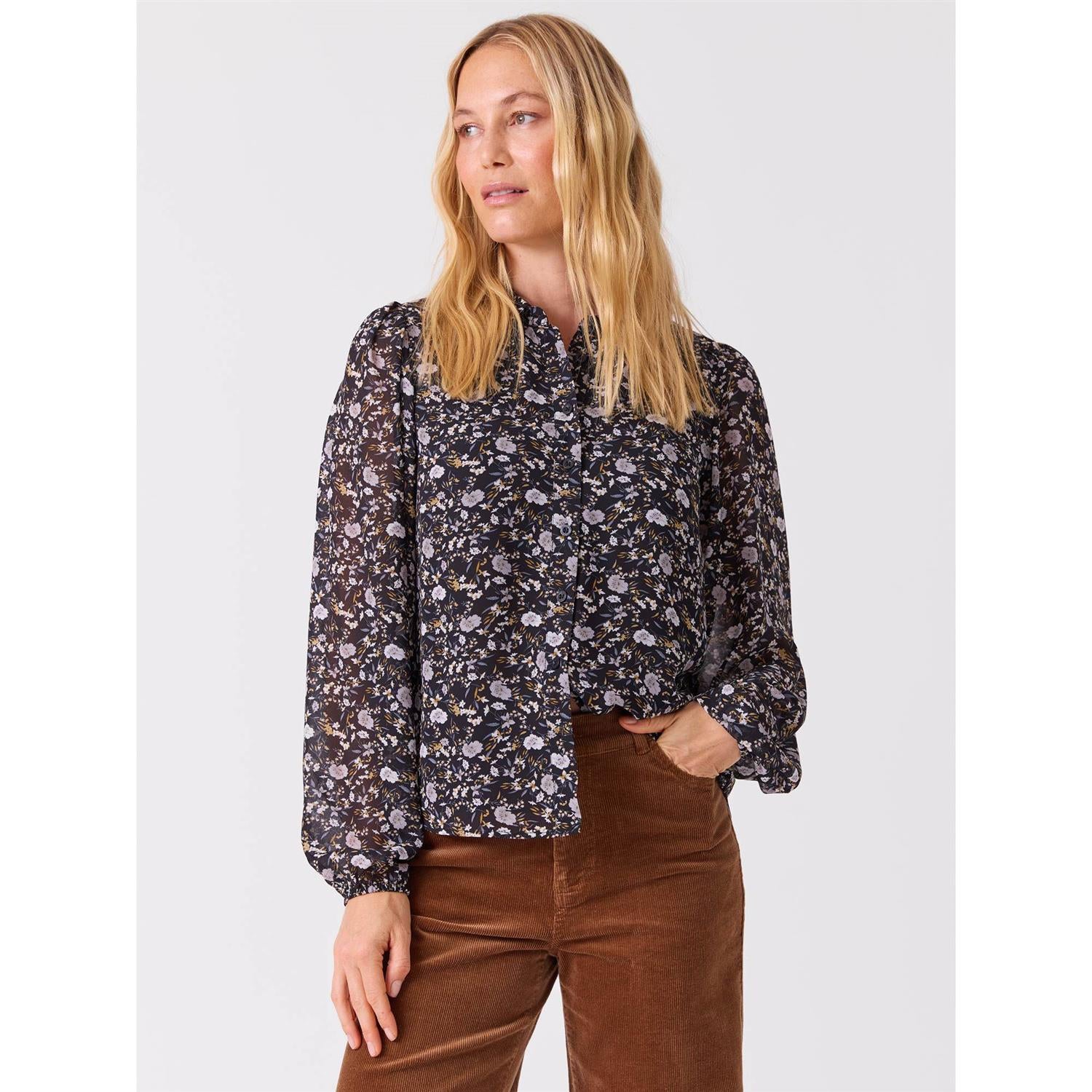 Celine Chiffon Bluse
