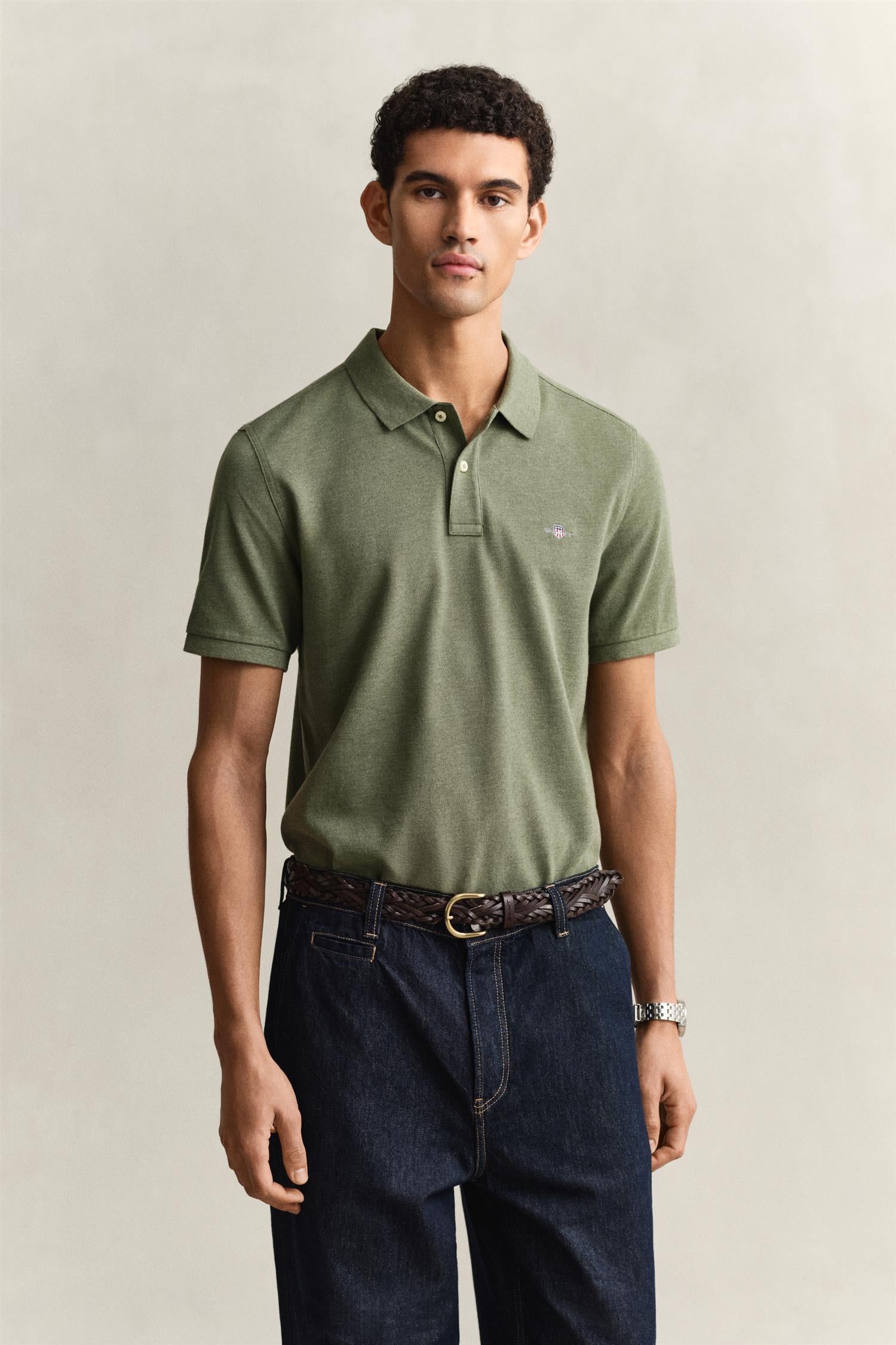 Reg Shield Ss Pique Polo