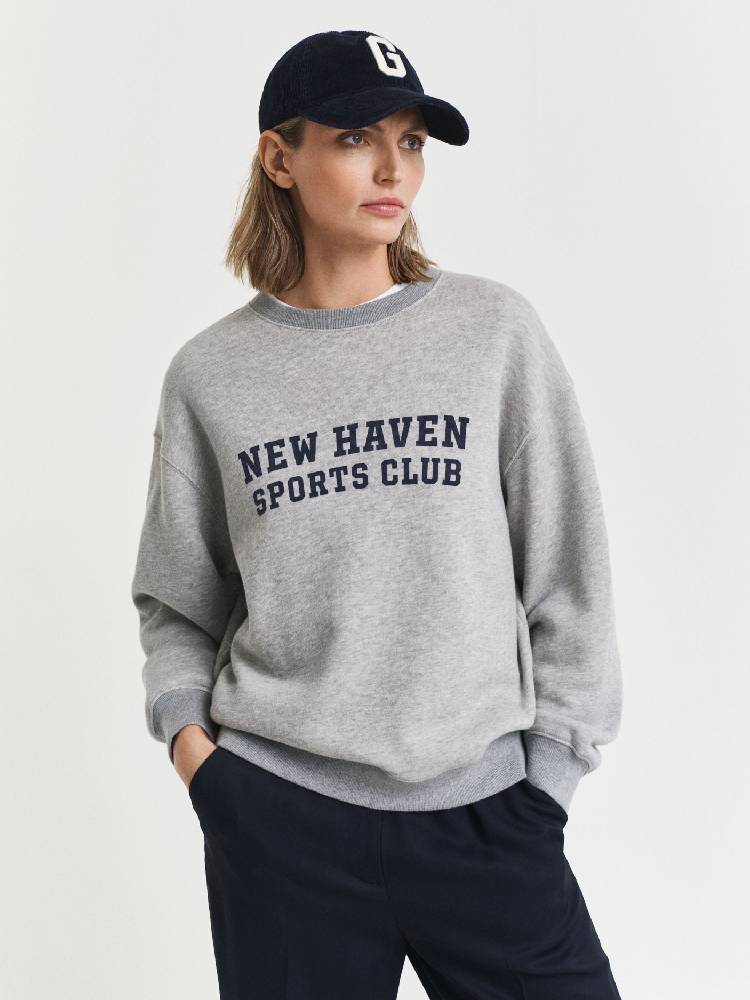 GRAPHIC C-NECK SWEAT
