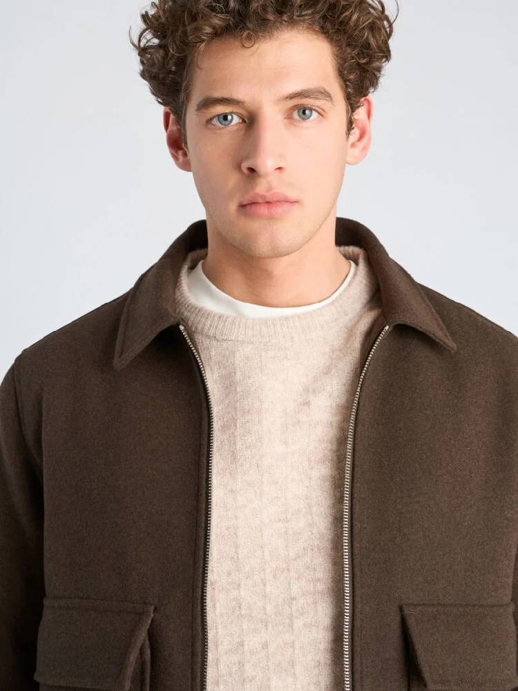 Wool Blend Jacket