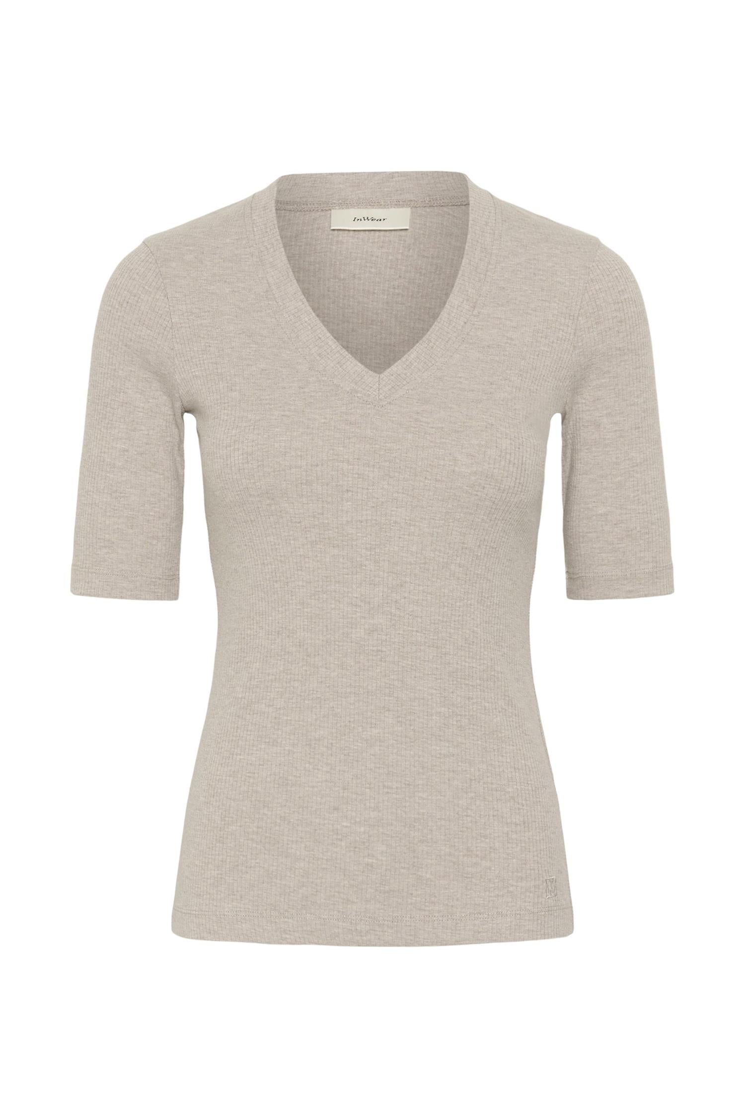 Dagnaiw Melange V T-Shirt