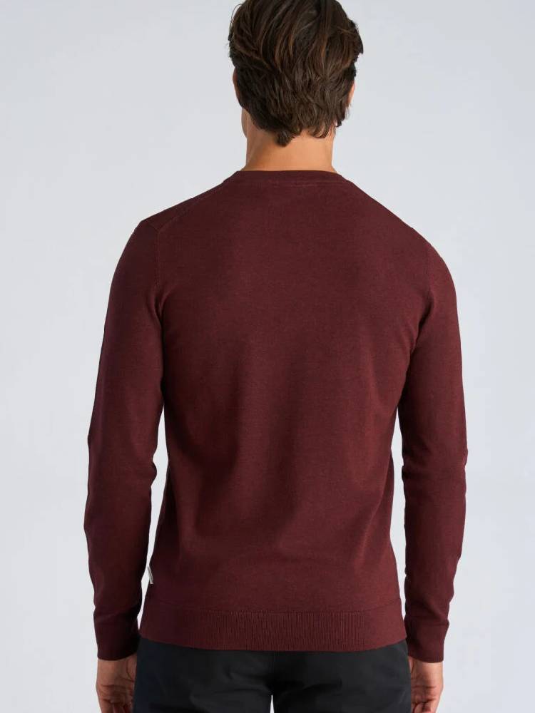 Soft Viscose Blend O-Neck Knit