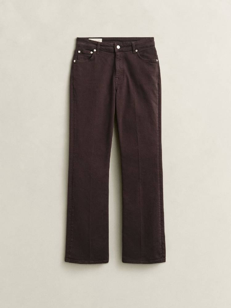 Slim Flare Color Jeans