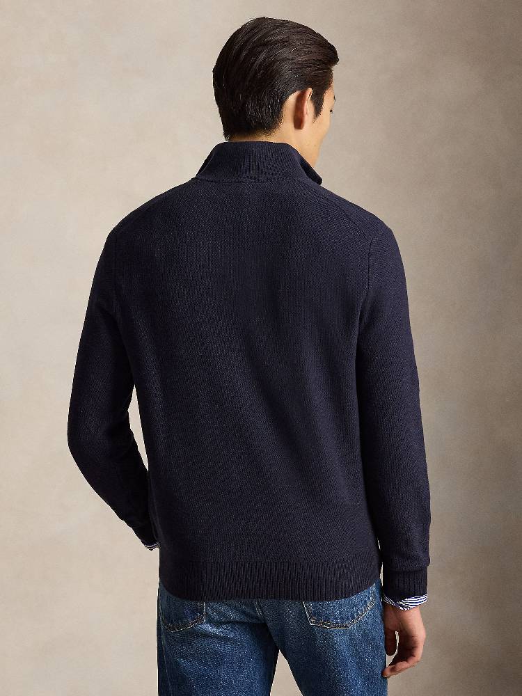 SWEATER-HALF ZIP