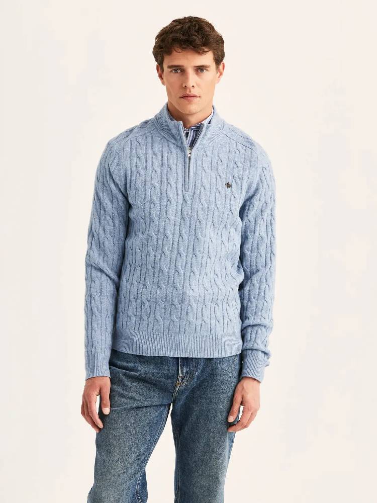 Hertford Cable Half Zip