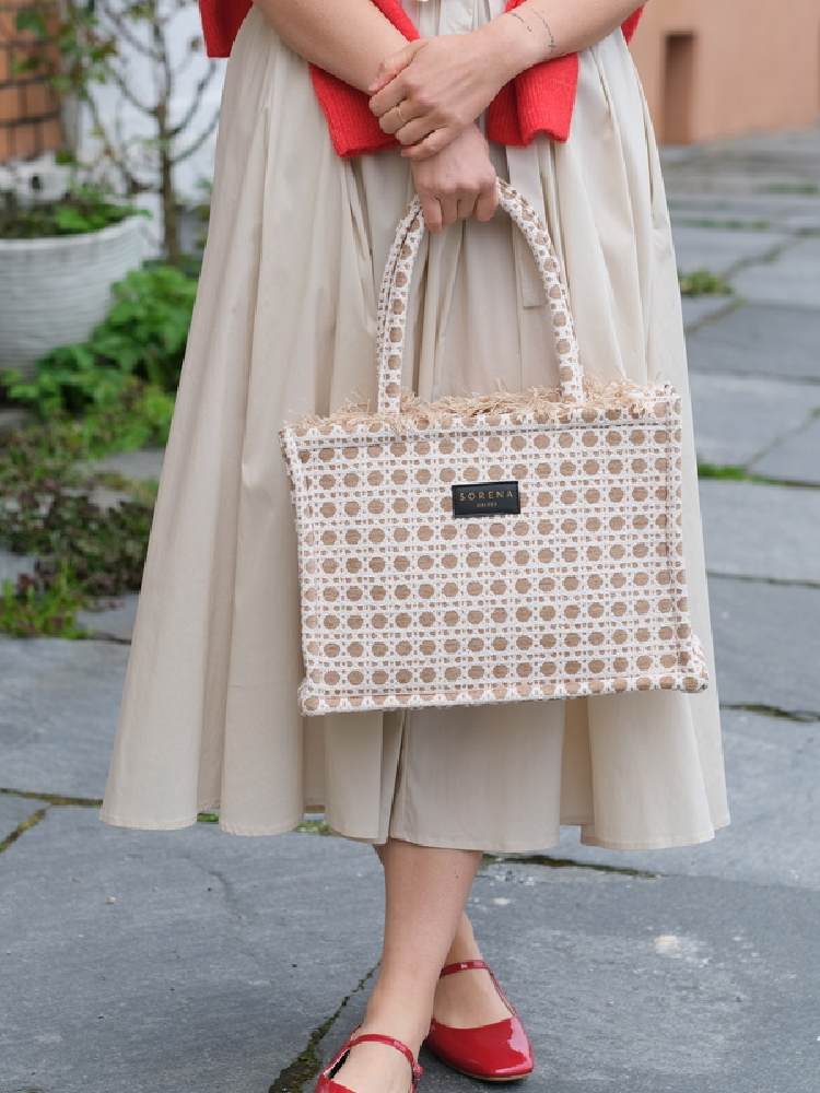 Stretch cotton dress