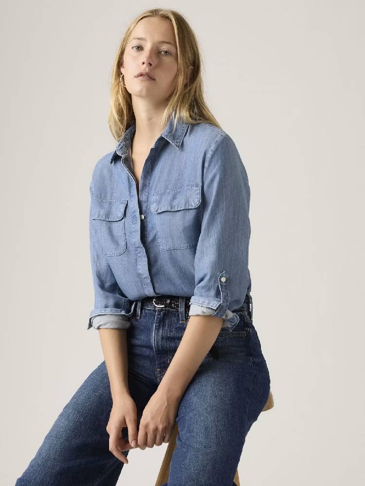 ELAINE UTILITY SHIRT CHILL GIRL