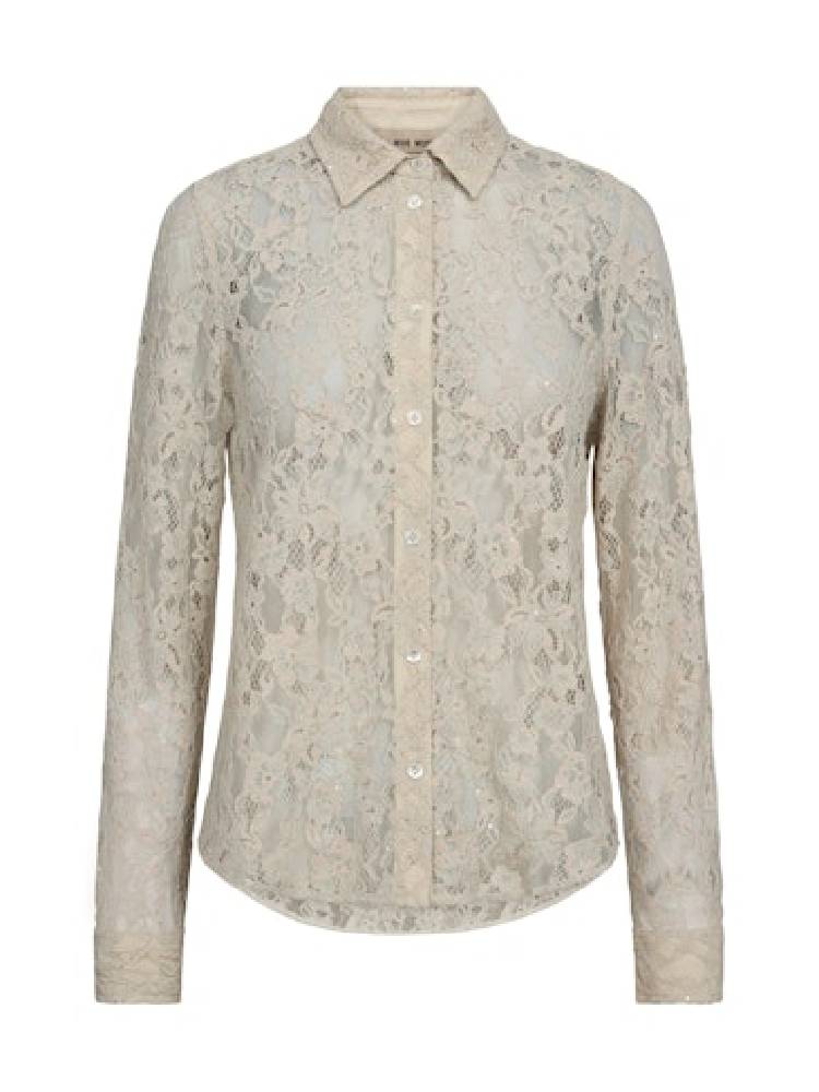 Mmkether Lace Sequin Shirt