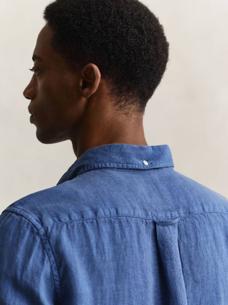 Reg Gmnt Dyed Linen Shirt