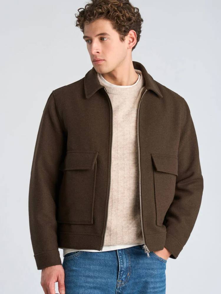 Wool Blend Jacket