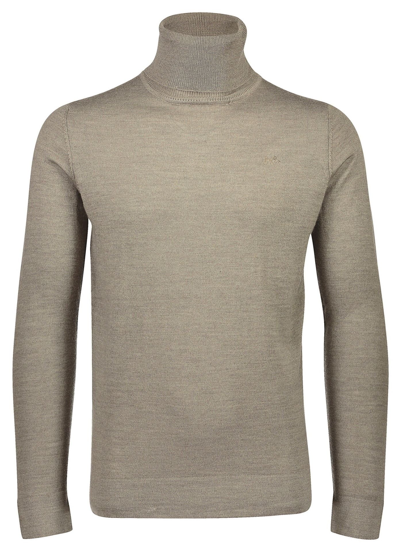 Merino knit roll neck