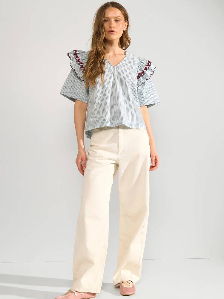 NUDITTY BLOUSE