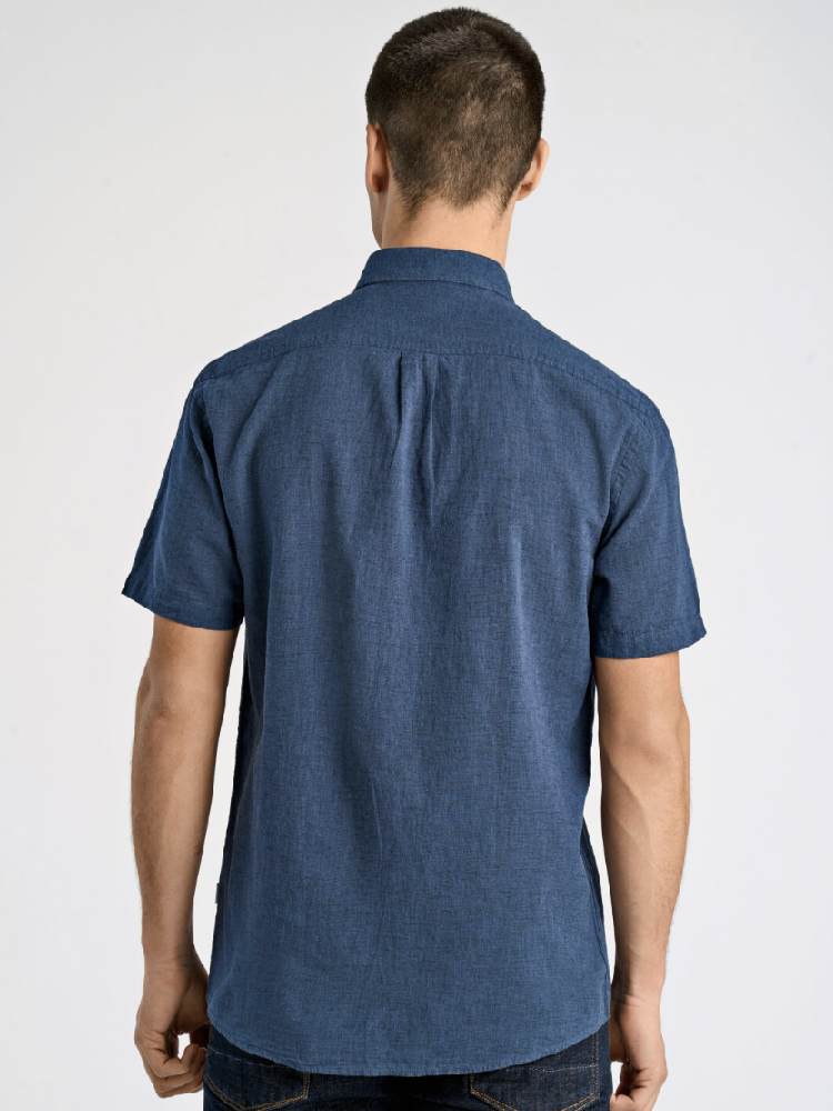 Linen/cotton shirt S/S