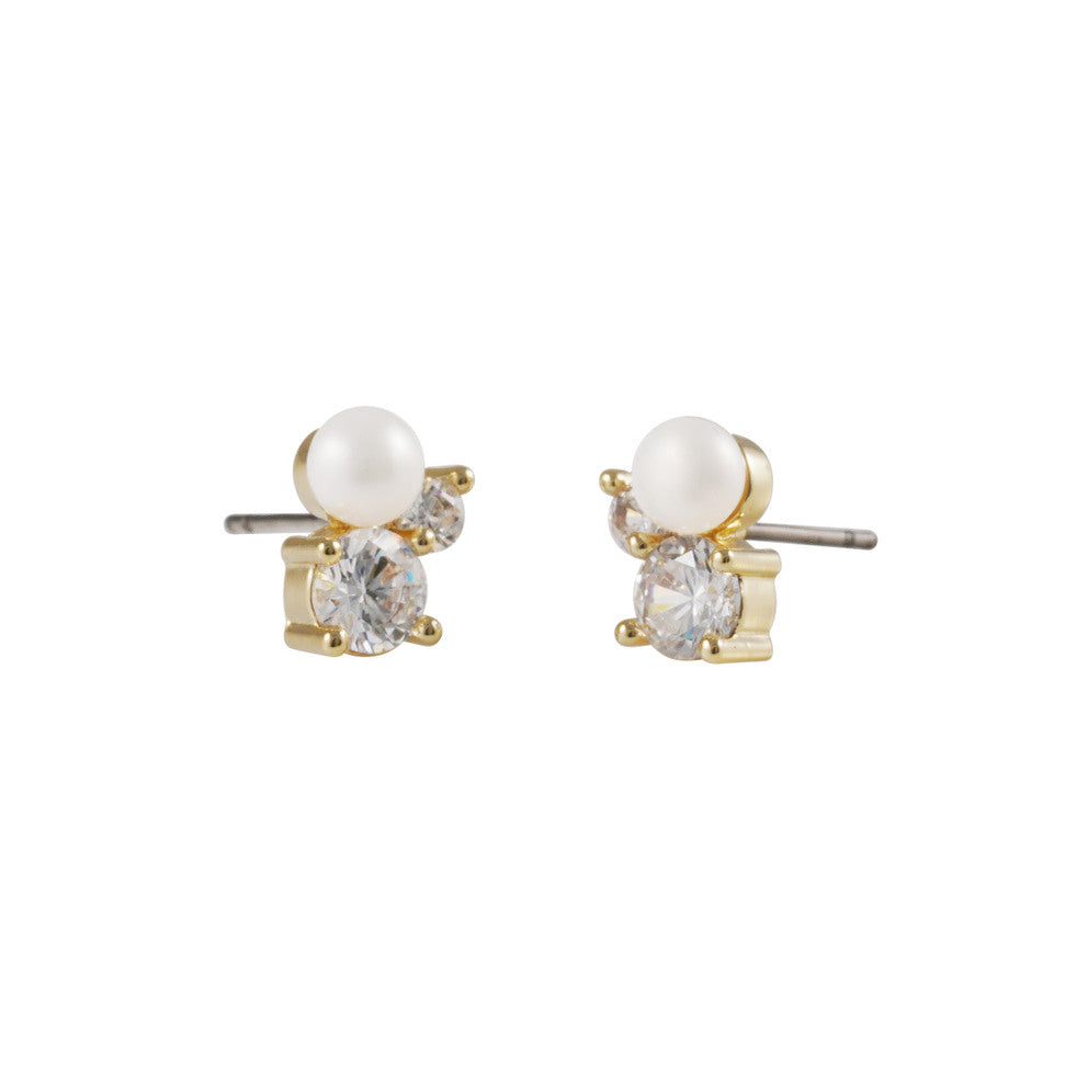 Mayfair small irregular pearl ear