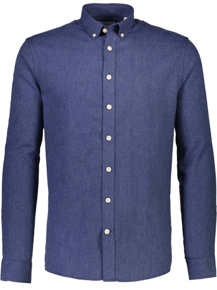 Mélange brushed shirt L/S
