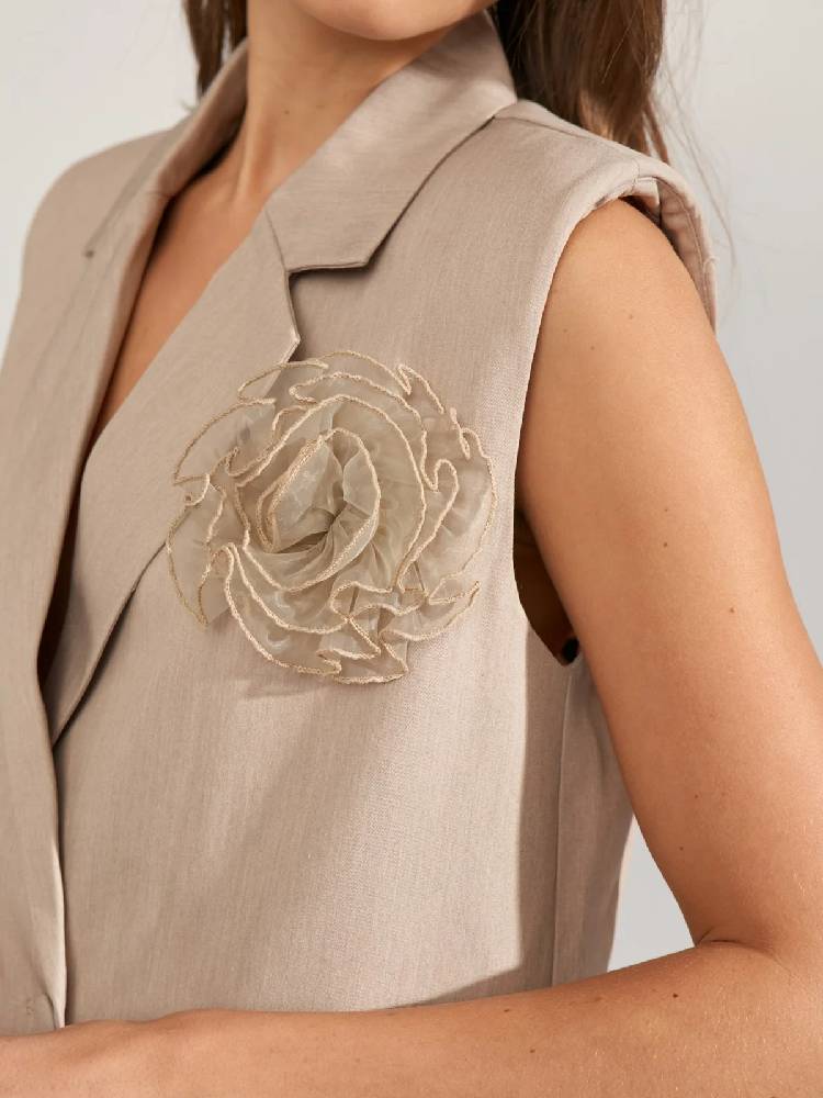 NUFLORIA LONG VEST