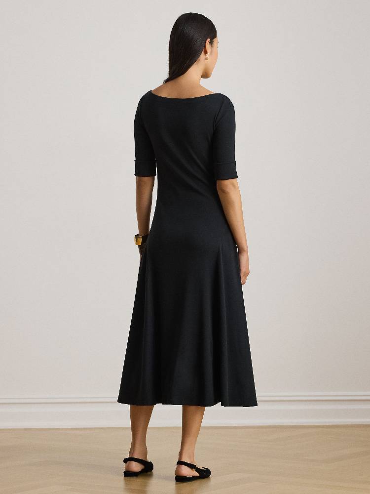MUNZIE-ELBOW SLEEVE-DAY DRESS