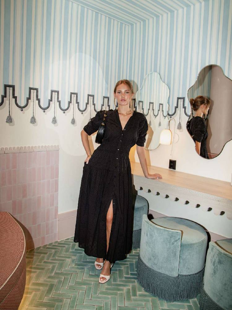 Fabienne Dress Soil