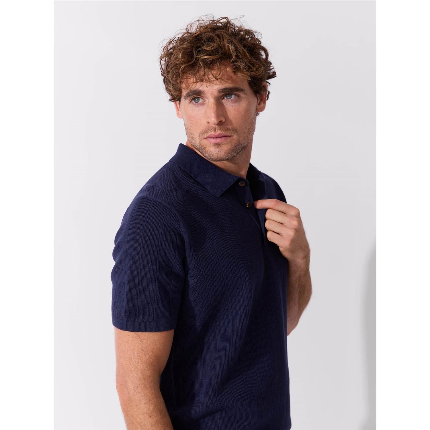 Rino Strikket Polo