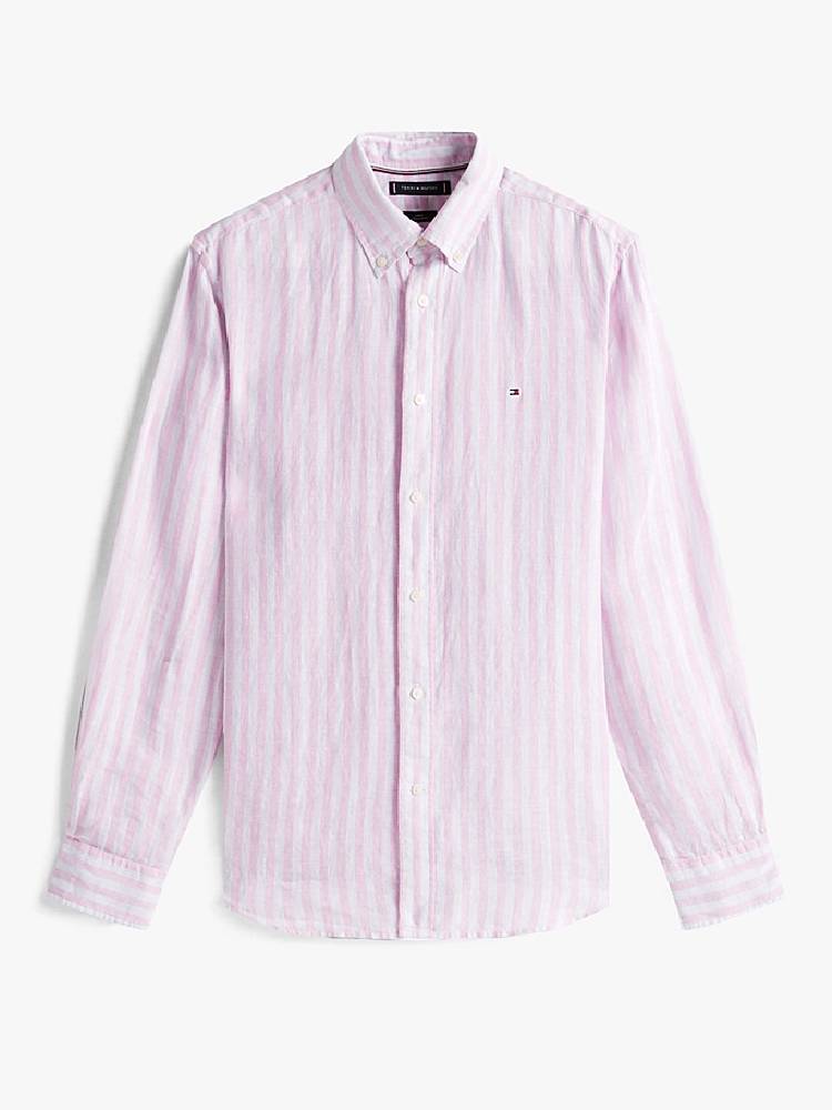 LINEN ESSENTIAL STRIPE RF SHIRT