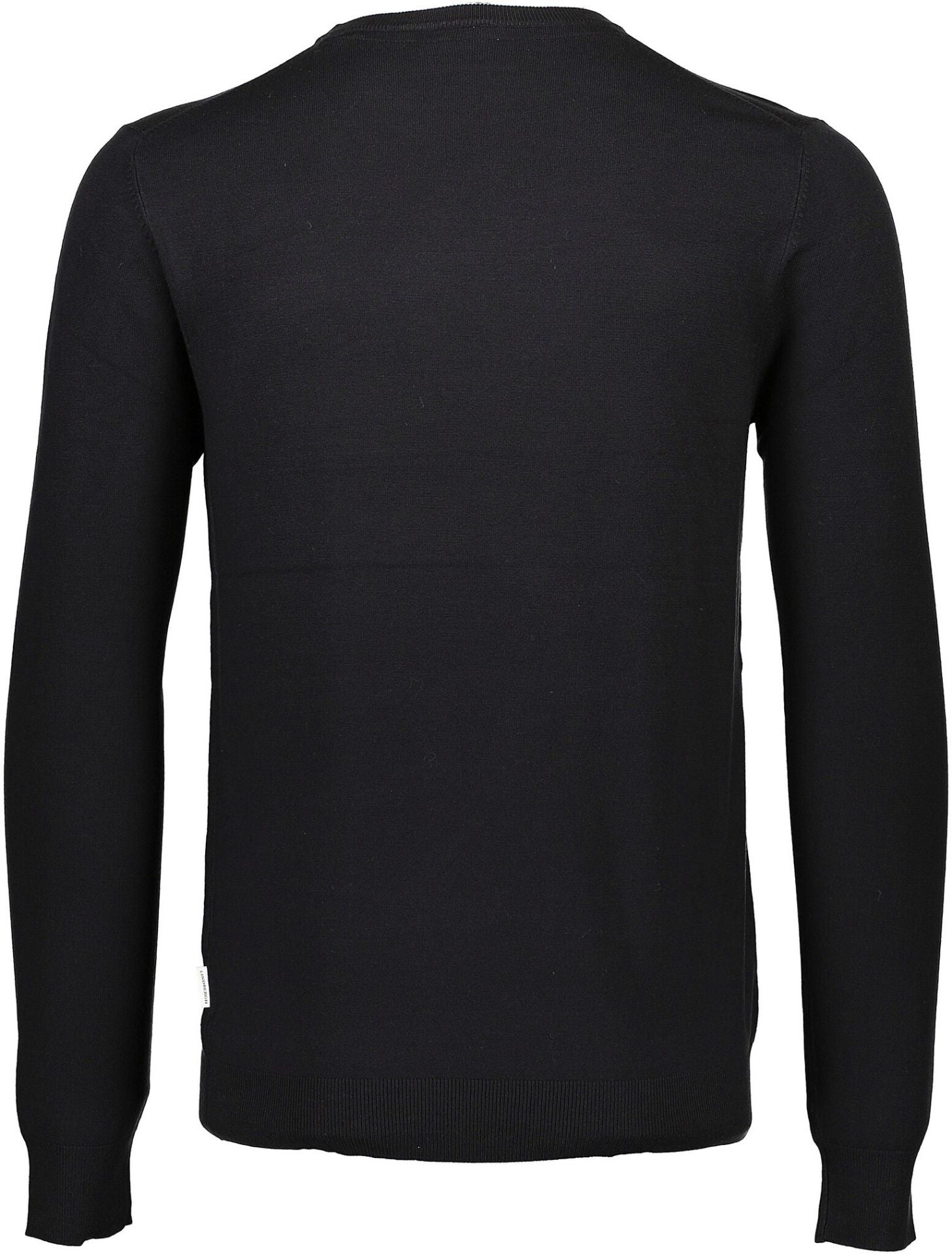 Melange round neck knit