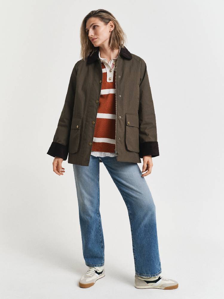 Striped Knit Rugger