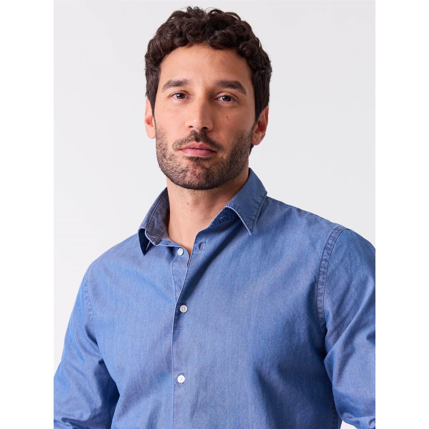 Forest Chambray Skjorte