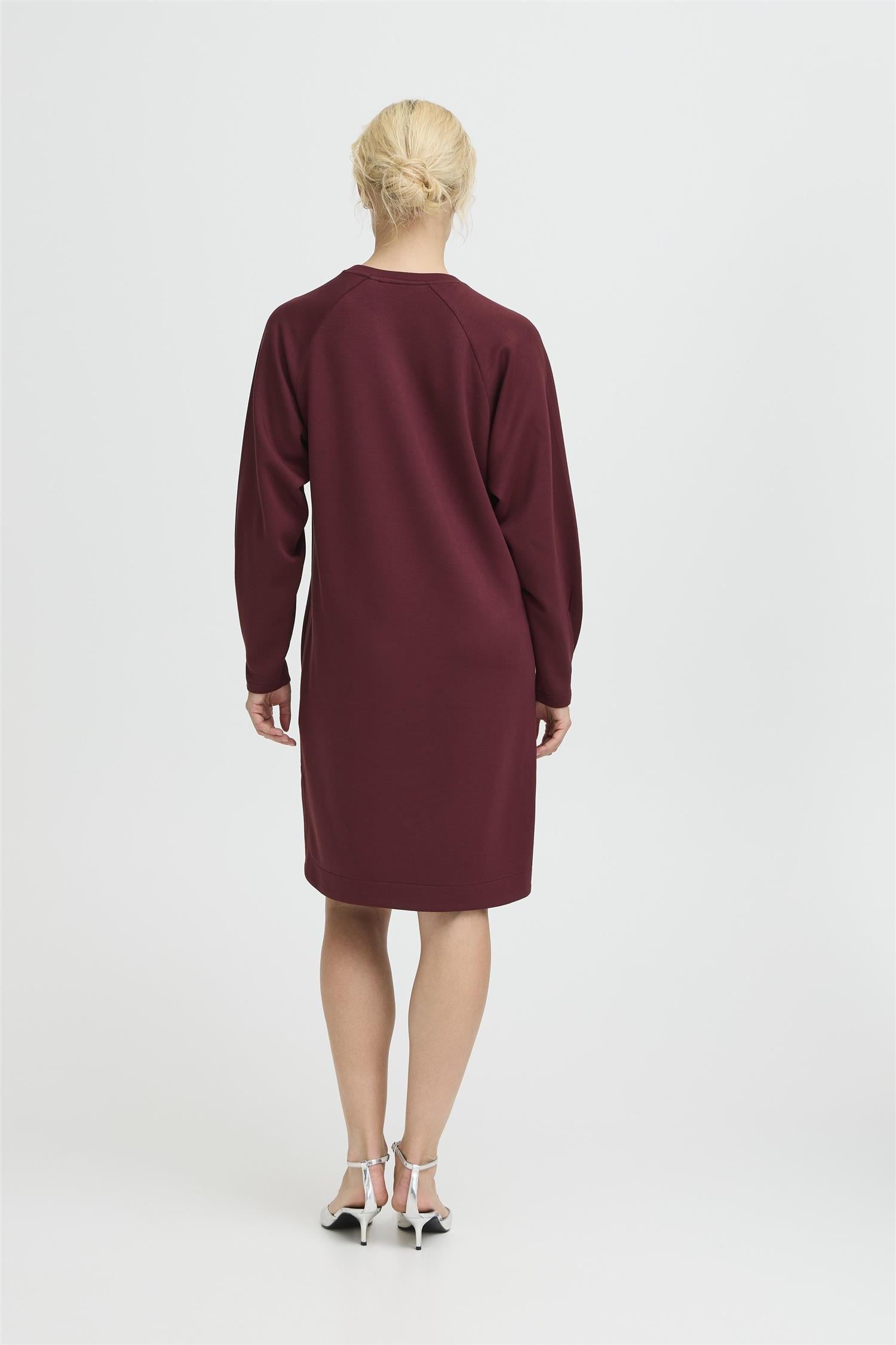Bypusti Ls Pleat Dress