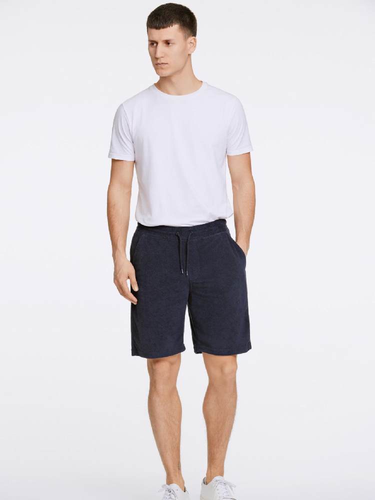 Towel shorts w. elastic waist